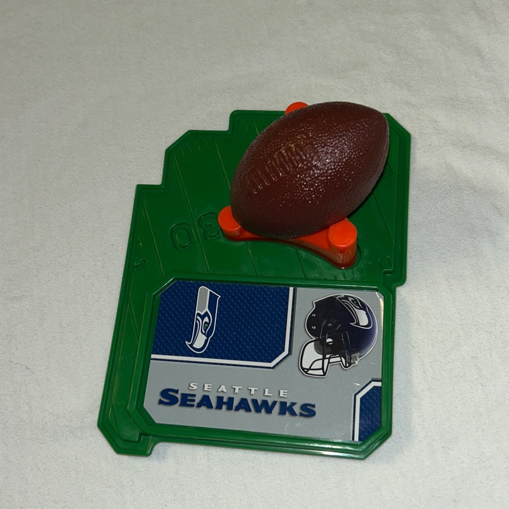 Seattle Seahawks Football Birthday Cake Topper Set :  football, tee, field